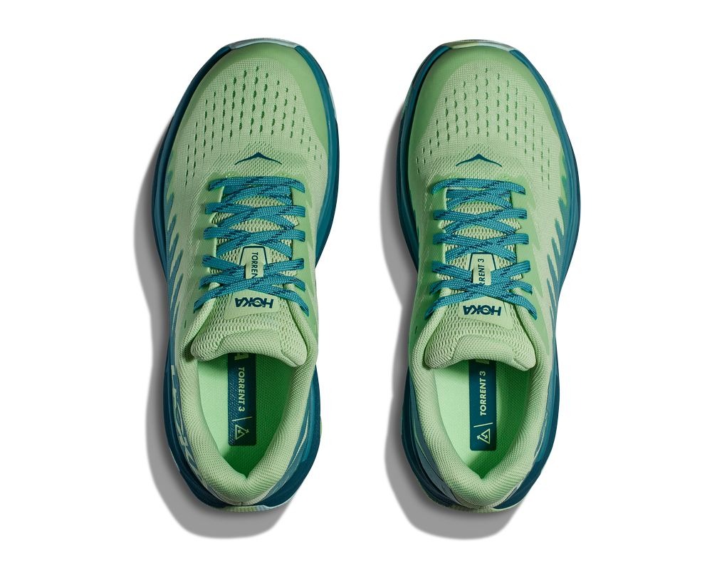 HOKA TORRENT 3 LIME/LAGOON FEMME TRAIL – Image 4
