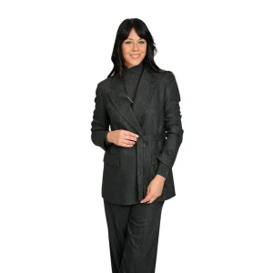Cardigan Peserico femme anthracite