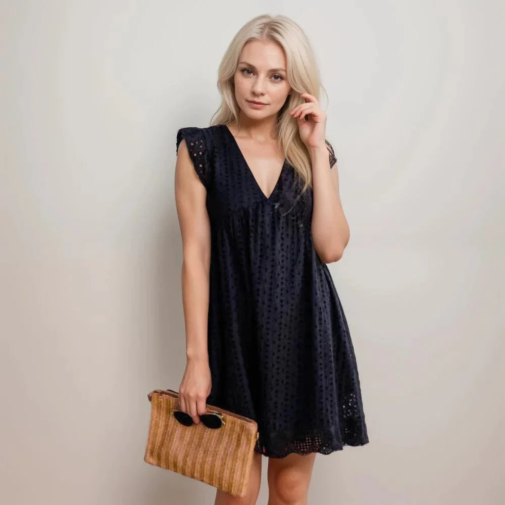 Robe d'été avec poches et short intégré – Image 3