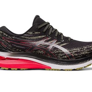 ASICS GEL-KAYANO 29 BLACK/RED RUNNING HOMME