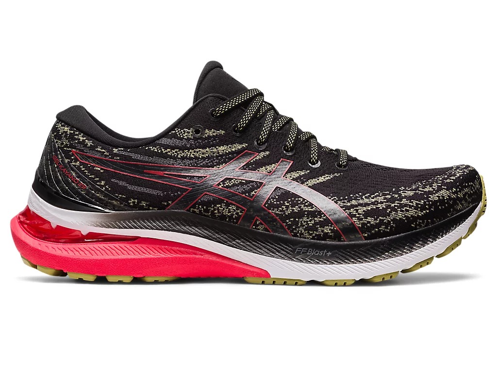 ASICS GEL-KAYANO 29 BLACK/RED RUNNING HOMME