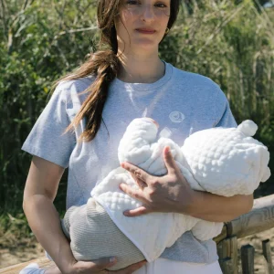 T-shirt d'allaitement Col rond MILKBAR® Chaï