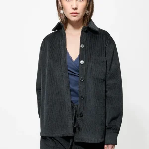 Surchemise Monaco Velours Noir