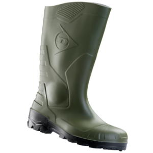 Bottes de sécurité verte PVC