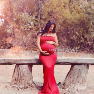 Robe grossesse évasée Hélène