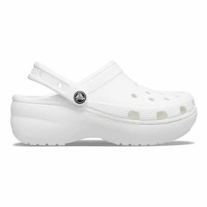 Crocs Classic Platform Clog 206750-100 Blanc