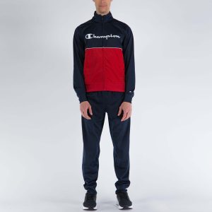 Survêtement Champion 218716-BS501 Bleu/Rouge