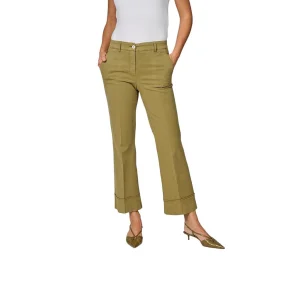 Seductive} pantalon femme vert Minesse
