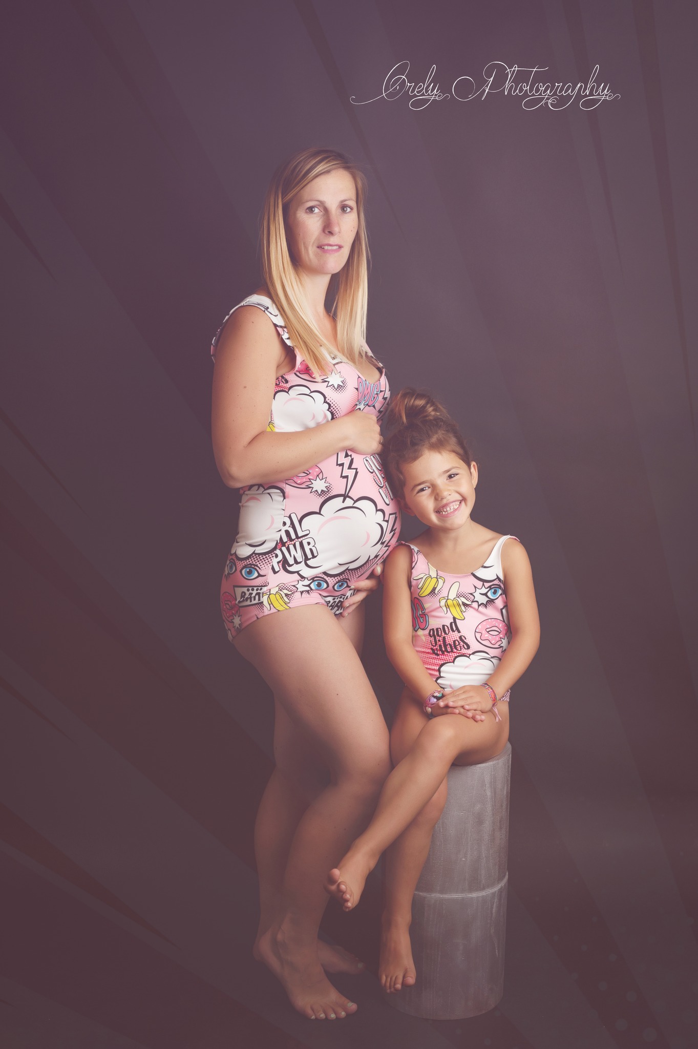 Body fillette Pop Art rose – Image 4