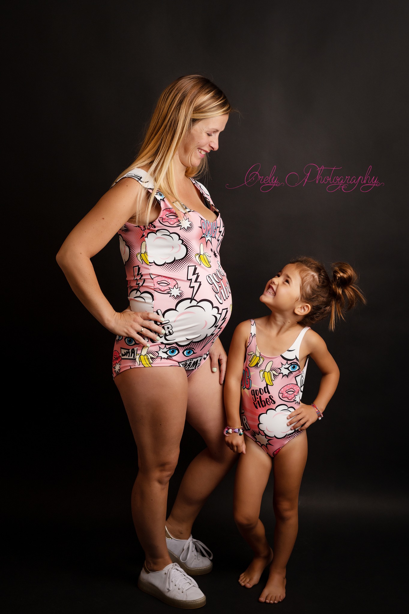 Body fillette Pop Art rose – Image 5