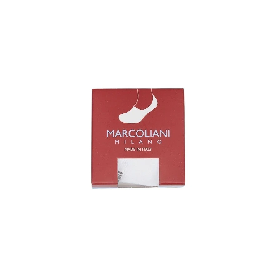 Marcoliani Milano Socks bas hommes blancs