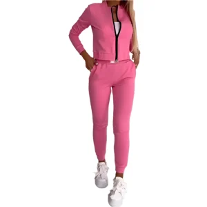 Ensemble Survêtement 3 Pièces Femme – Look Chic Sport Décontracté