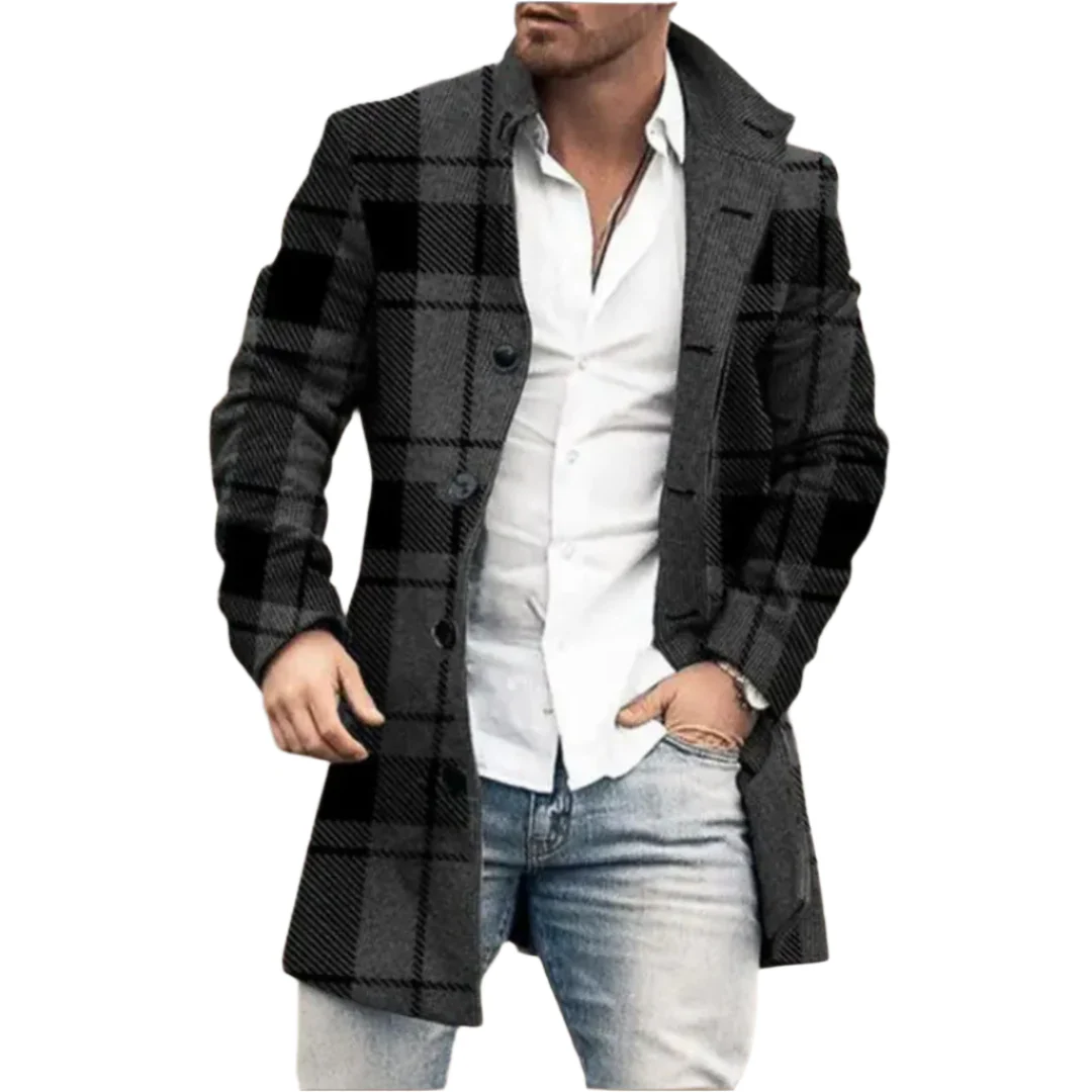 Zentho | Elegant Men's Coat – Image 5