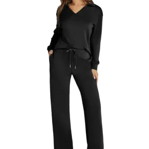 Ensemble Jogging 2 Pièces Femme – Survêtement Chic et Décontracté