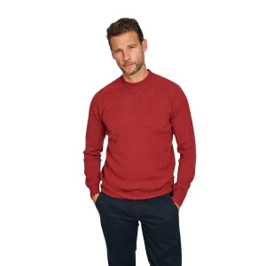 Gran Sasso Hommes pull-over homme bordeaux