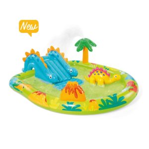 Aire de jeux gonflable petit dino