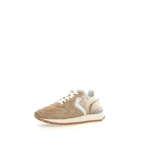 Voile Blanche Hommes chaussures de sport pour hommes beige PARIS RACE 050