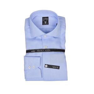 Van Laack Hommes chemise manches longues hommes bleu clair