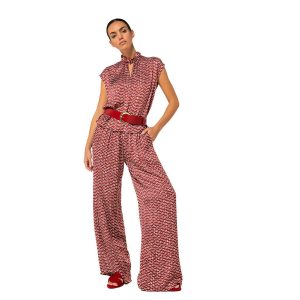 Caroline Biss pantalon femme bordeaux 1585/59