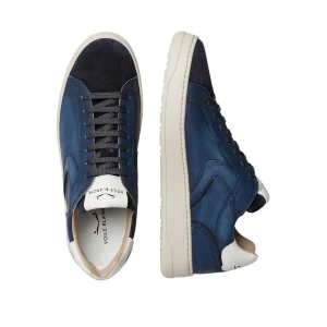 Voile Blanche Hommes chaussures de sport homme bleu LAYTON