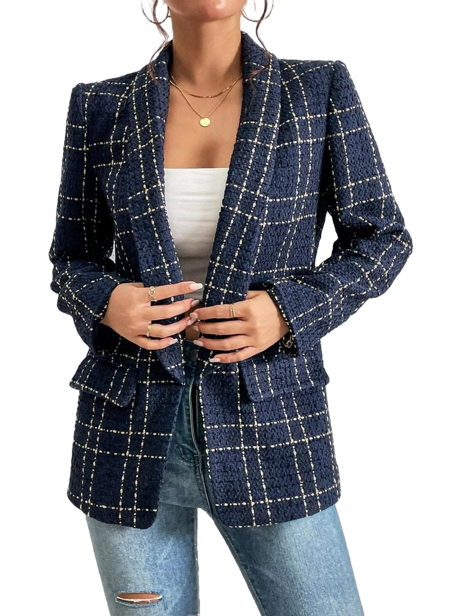 Sarah - Checked Blazer – Image 7