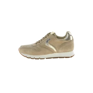 Voile Blanche Femmes chaussures de sport pour dames beige JULIA