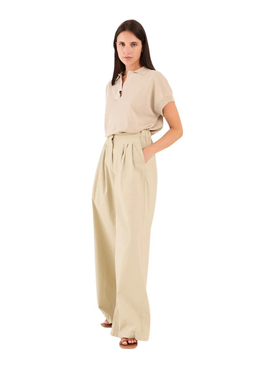 Anneclaire polo femme beige D1505 317 160 – Image 4