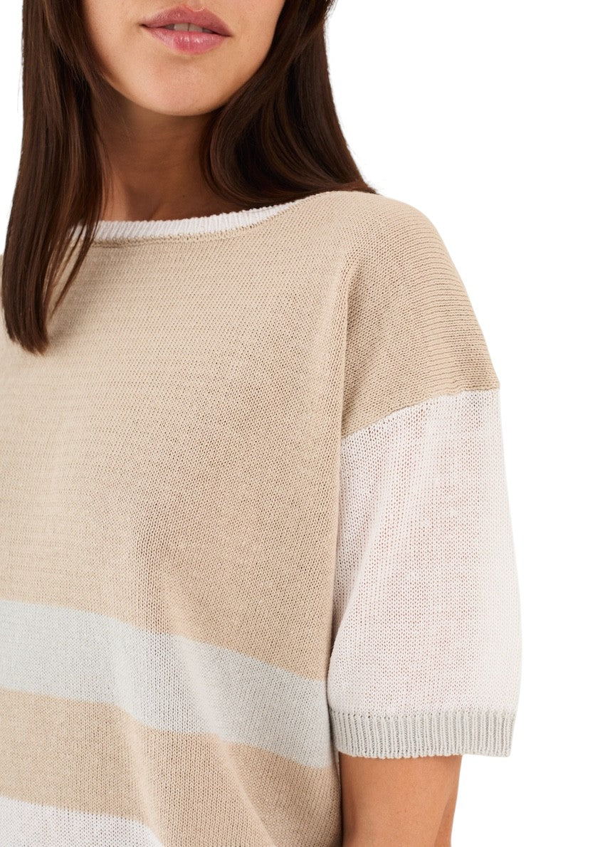 Anneclaire pull pull ladies taupe D1516 317 151 – Image 3