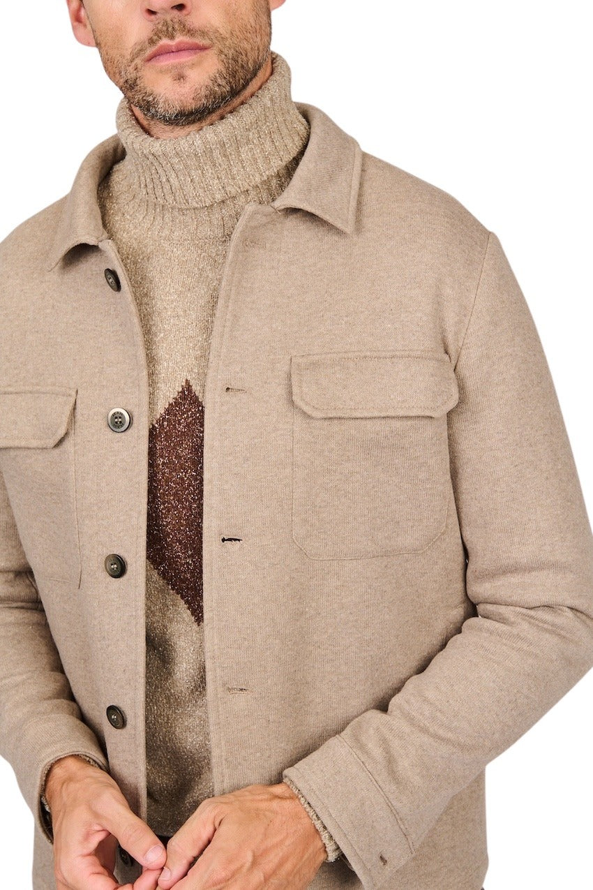 At.P Co chemise hommes beige – Image 7