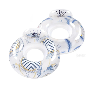 BOUÉE BLUE AND WHITE MESH SOFA