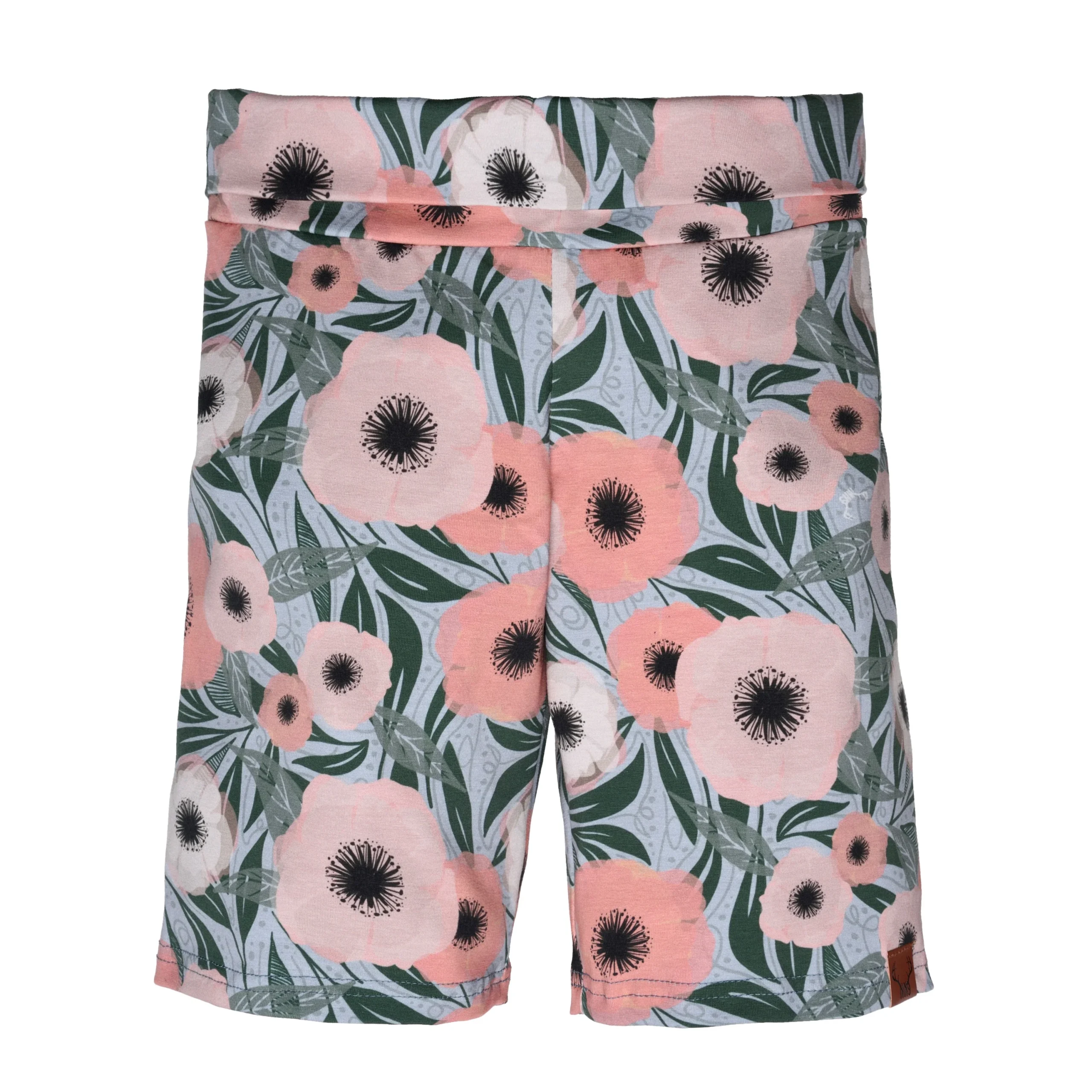 FLEURS CORAIL Bikers short femme & maternité – Image 8