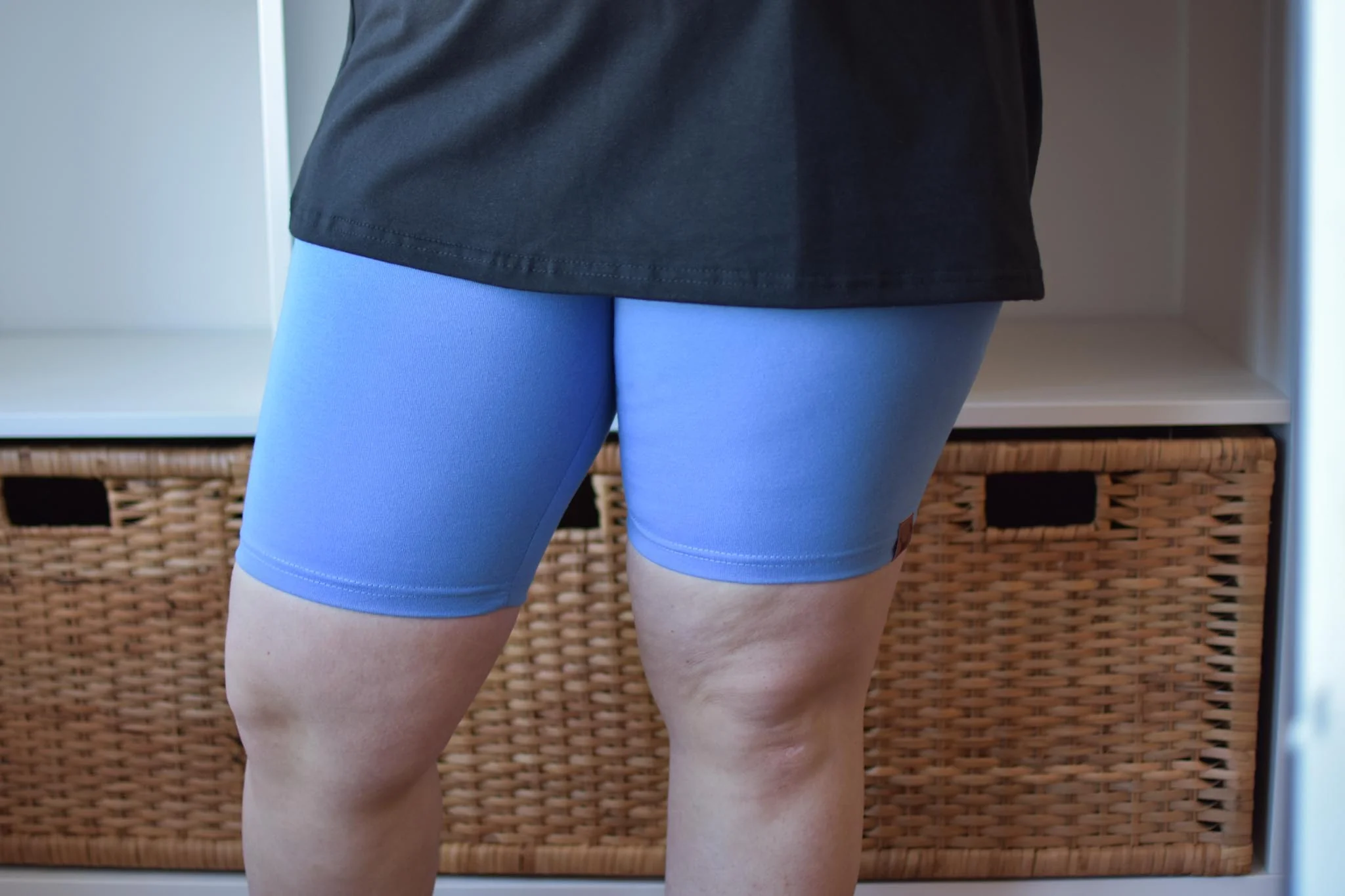 BLEU MAUVE Bikers short femme & maternité – Image 2