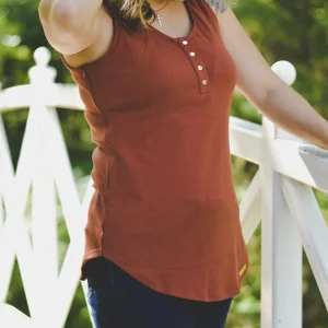 Camisole 3 en 1 rouille - Koallac