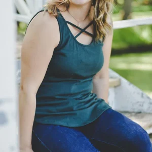 Camisole 3 en 1 teal - Koallac