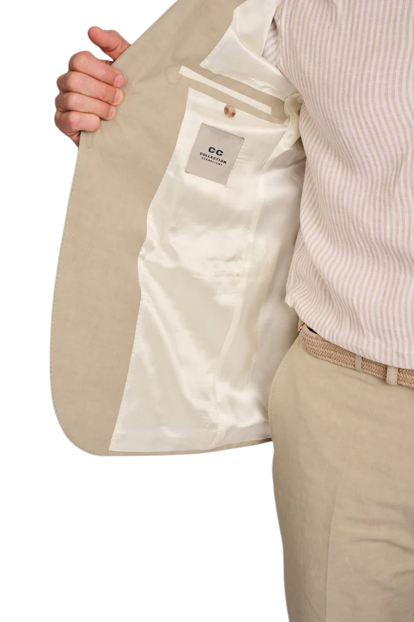 Cc Collection Corneliani kostuum heren beige – Image 4