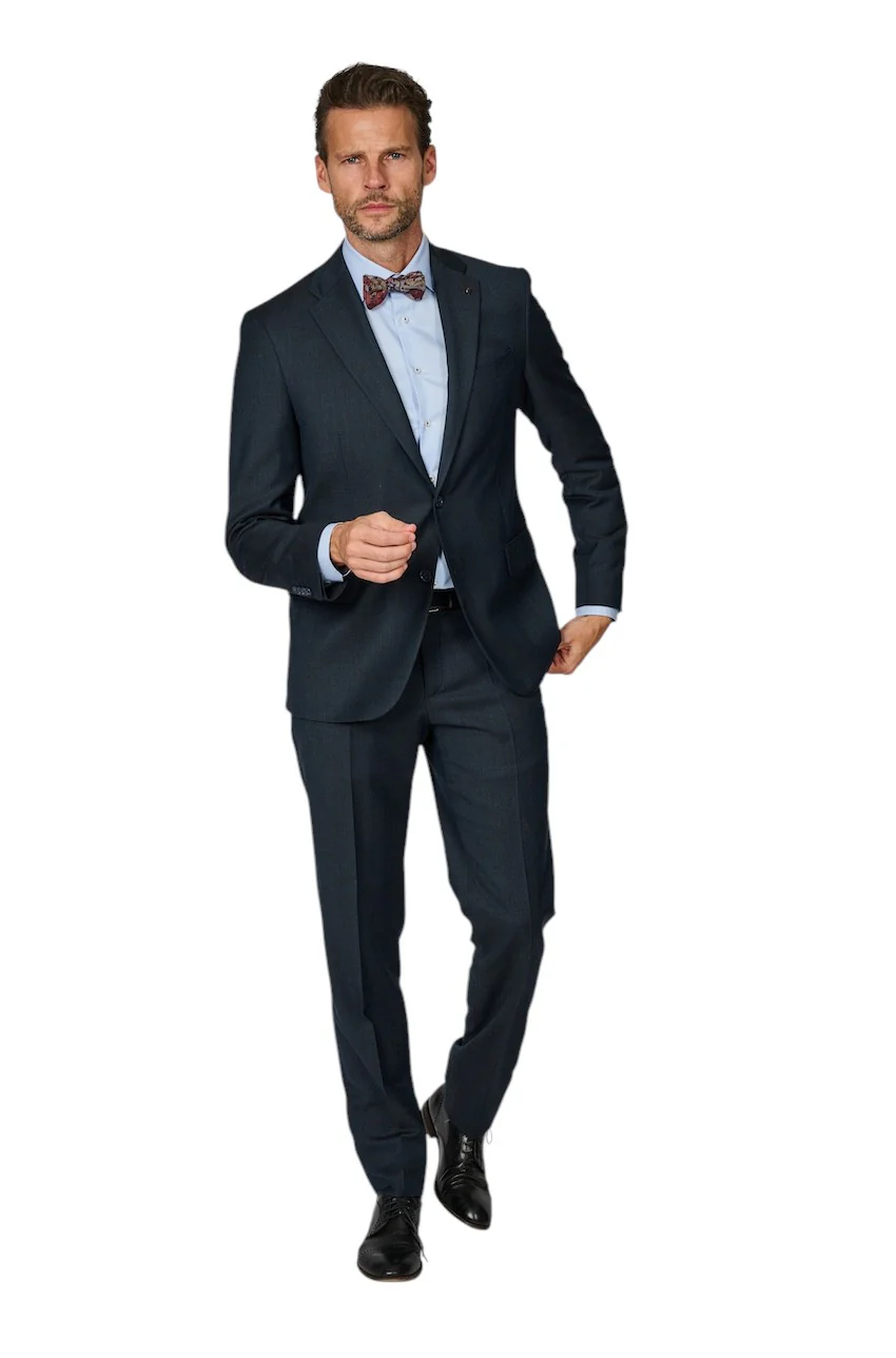 Cc Collection Corneliani} costume homme bleu foncé – Image 3