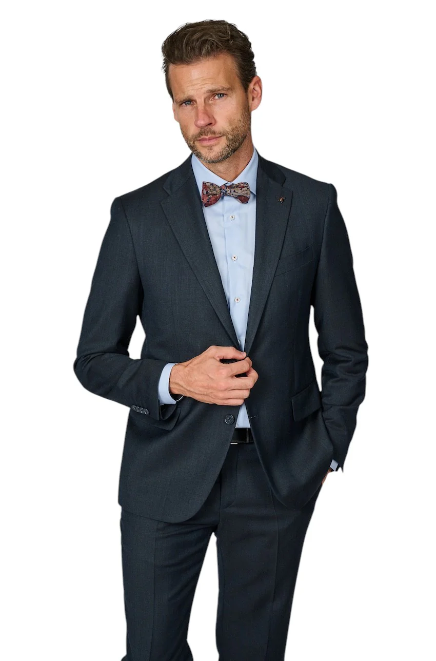 Cc Collection Corneliani} costume homme bleu foncé – Image 4