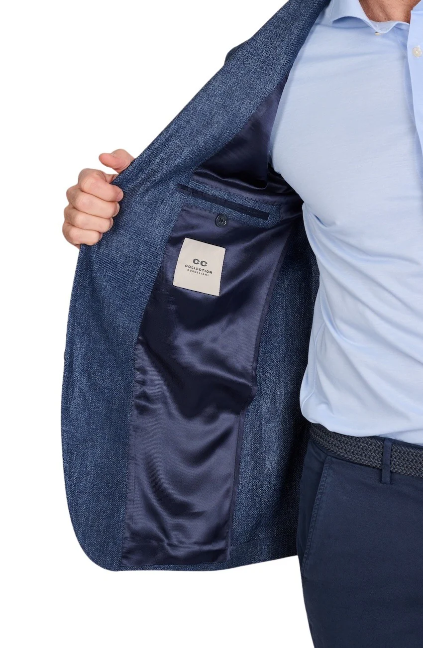 Cc Collection Corneliani gilet homme bleu – Image 5