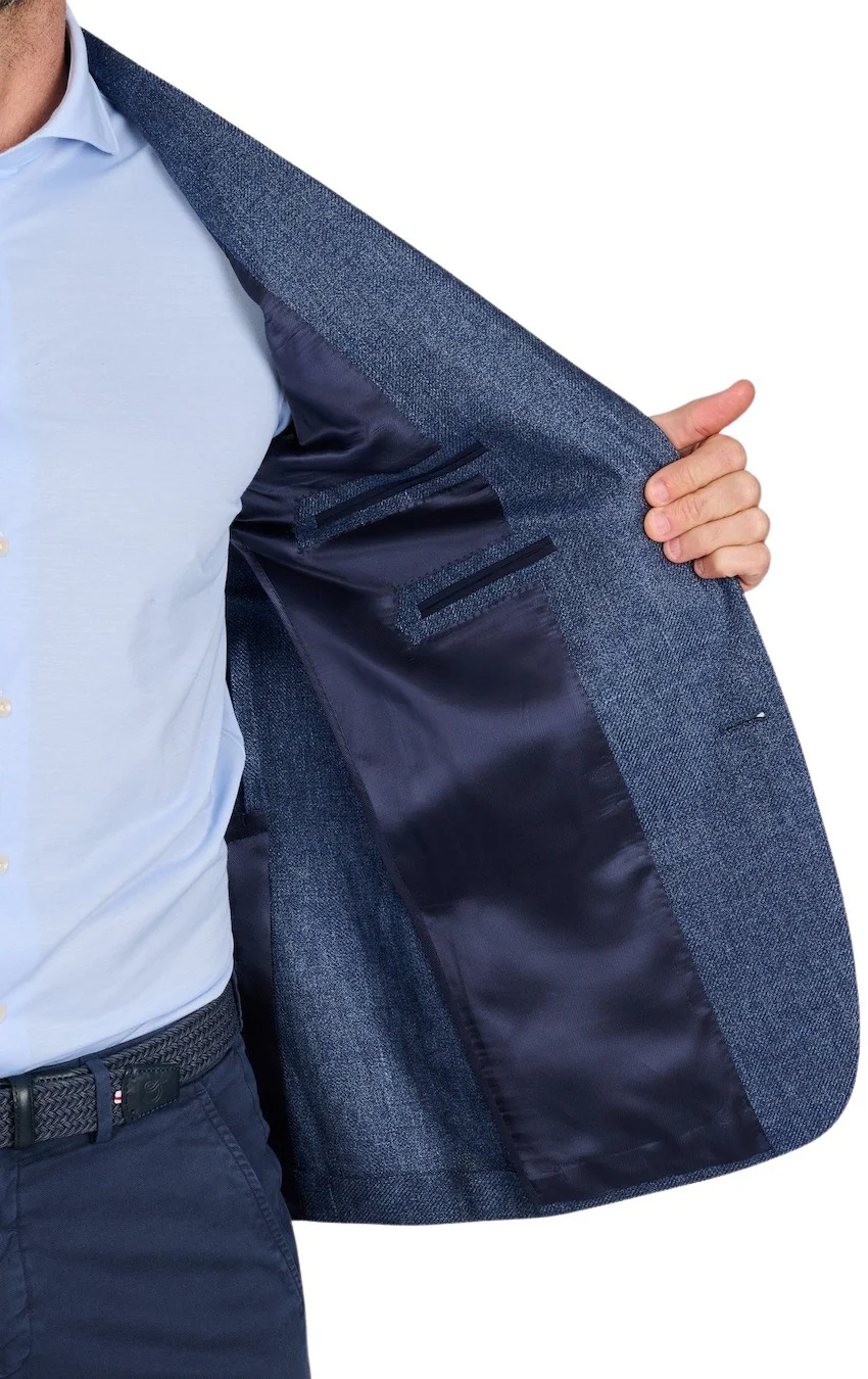 Cc Collection Corneliani gilet homme bleu – Image 4