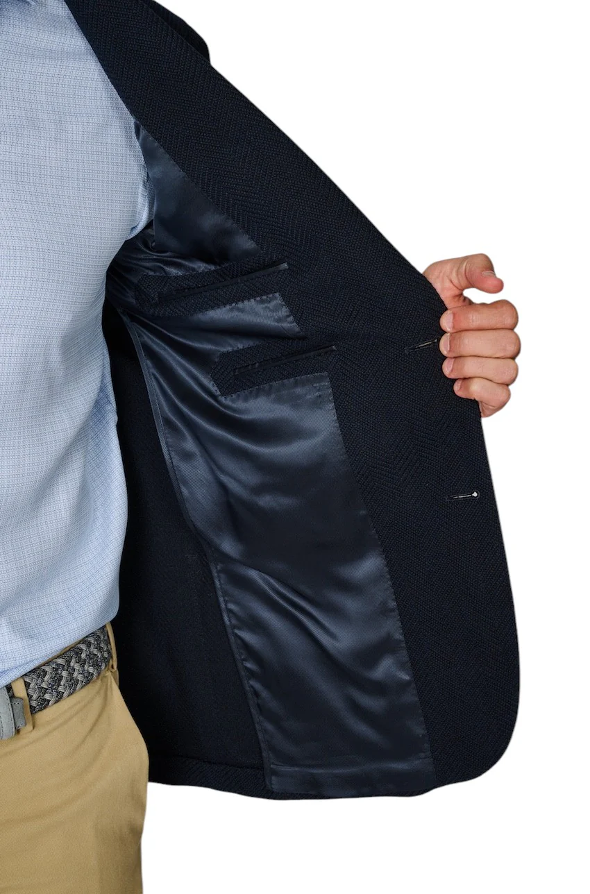 Cc Collection Corneliani} cardigan homme bleu foncé – Image 5