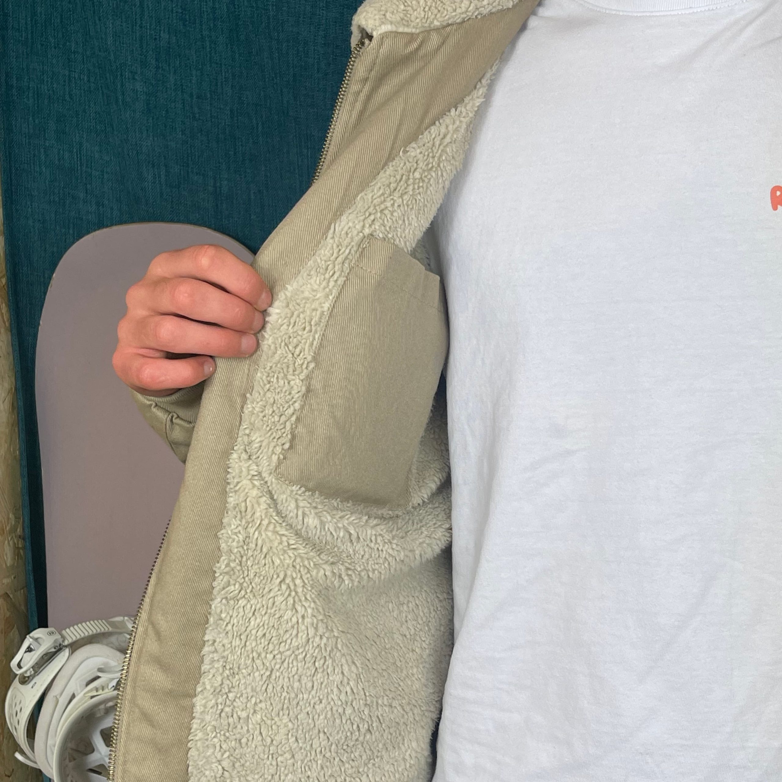 VESTE AVIATEUR SHERPA – Image 5