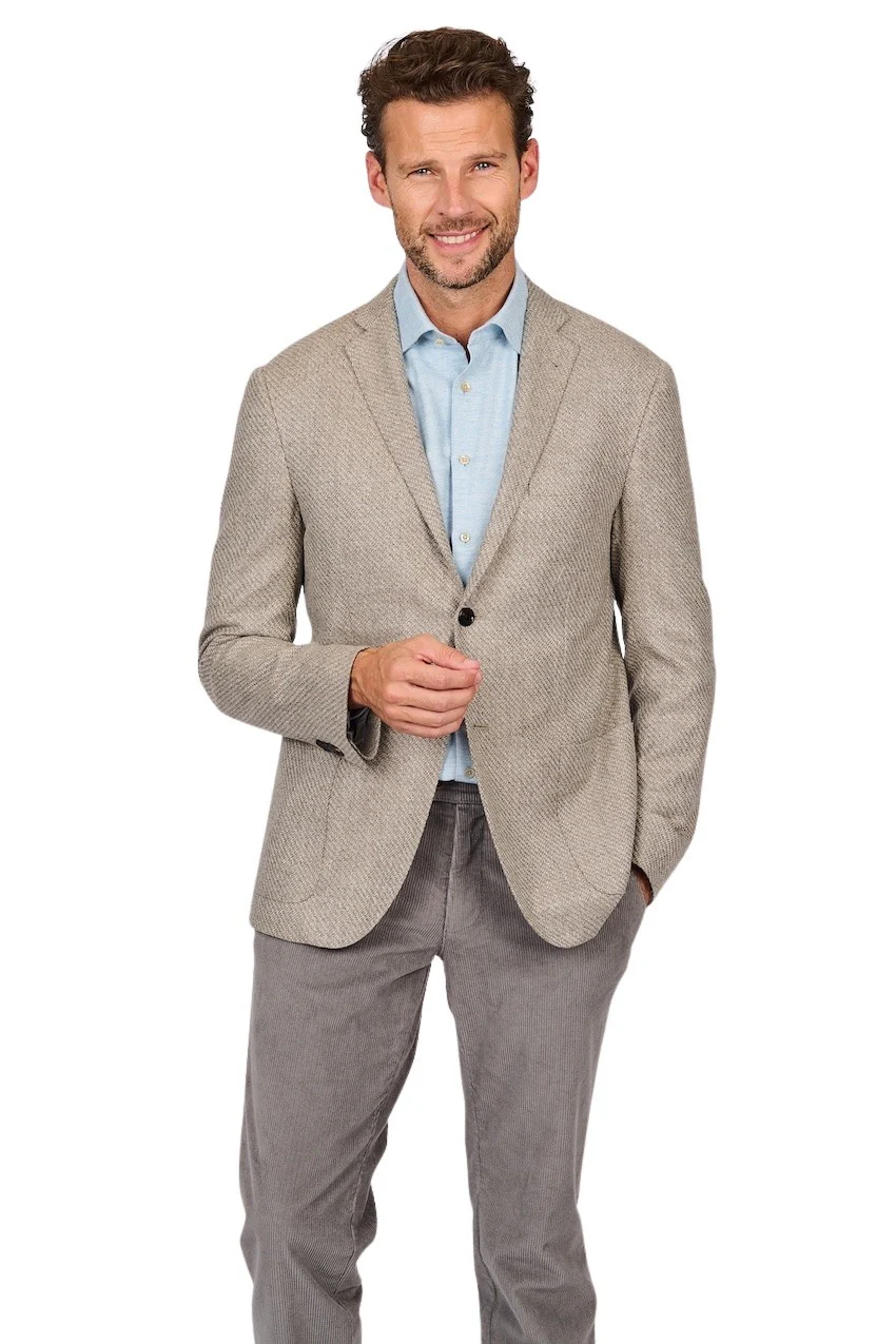 Corneliani gilet hommes taupe – Image 3