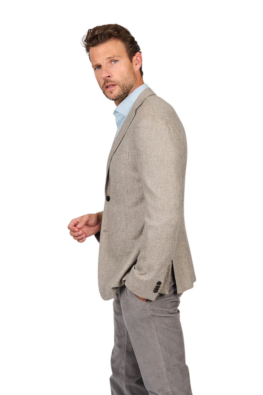 Corneliani gilet hommes taupe – Image 7