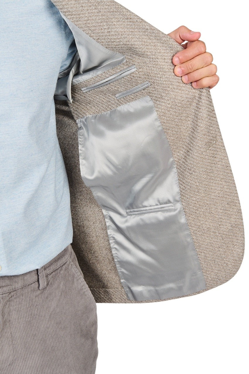 Corneliani gilet hommes taupe – Image 5