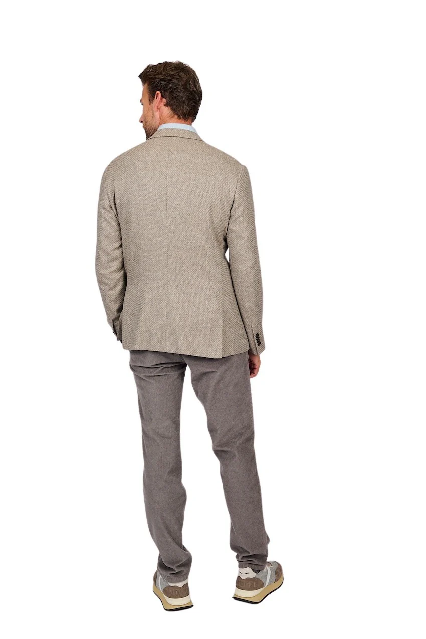 Corneliani gilet hommes taupe – Image 9