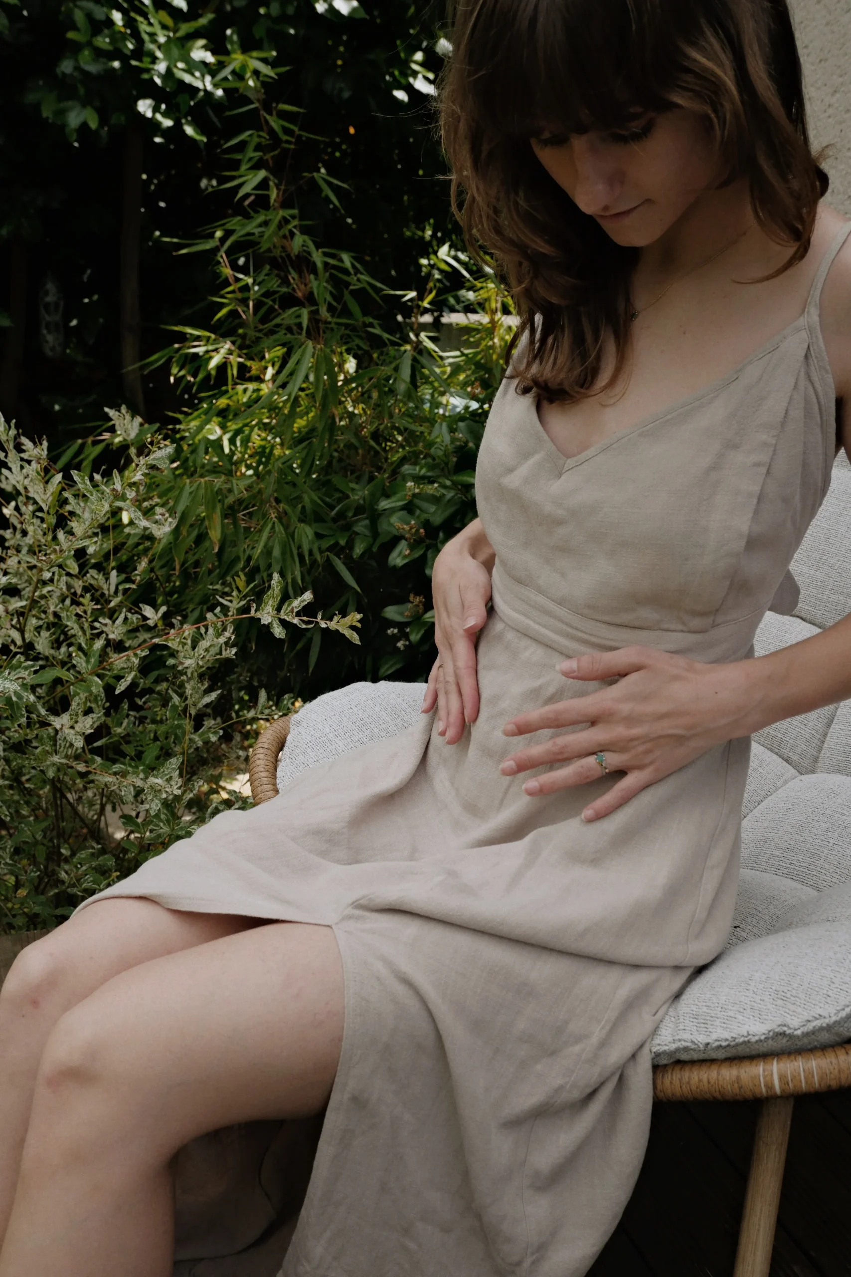 La robe longue d'allaitement Noémie – Image 5