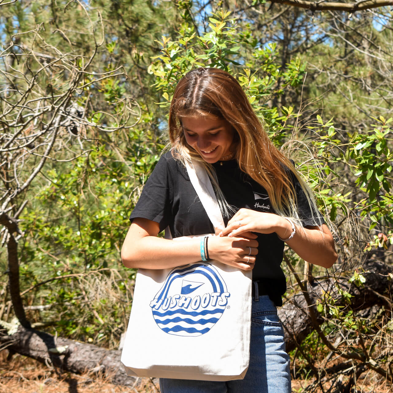 Tote Bag Hushoots Smooth (coton recyclé) – Image 5