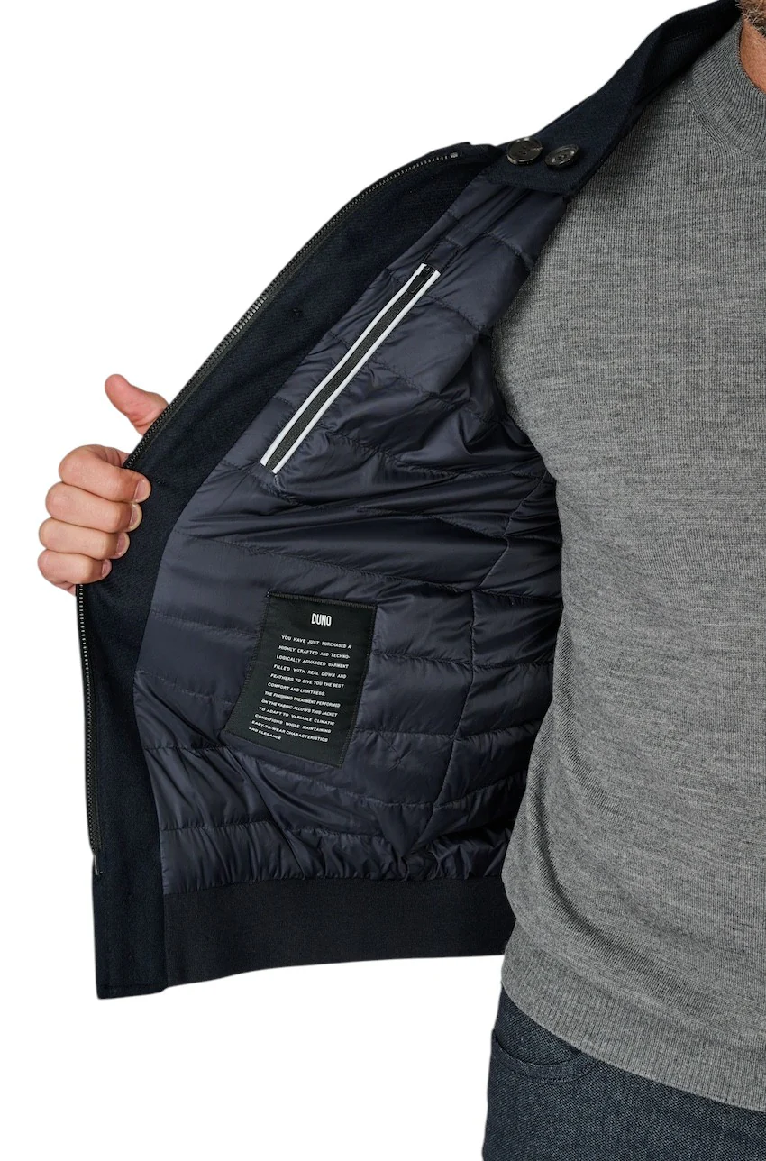 Duno Uomo manteau de sport hommes bleu NEIL PRATO – Image 5