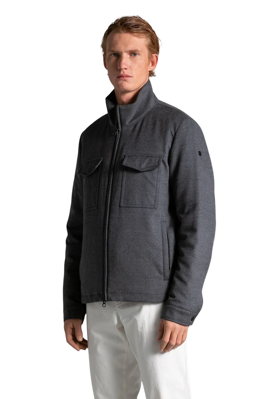 Duno Uomo manteau de sport hommes gris foncé – Image 3