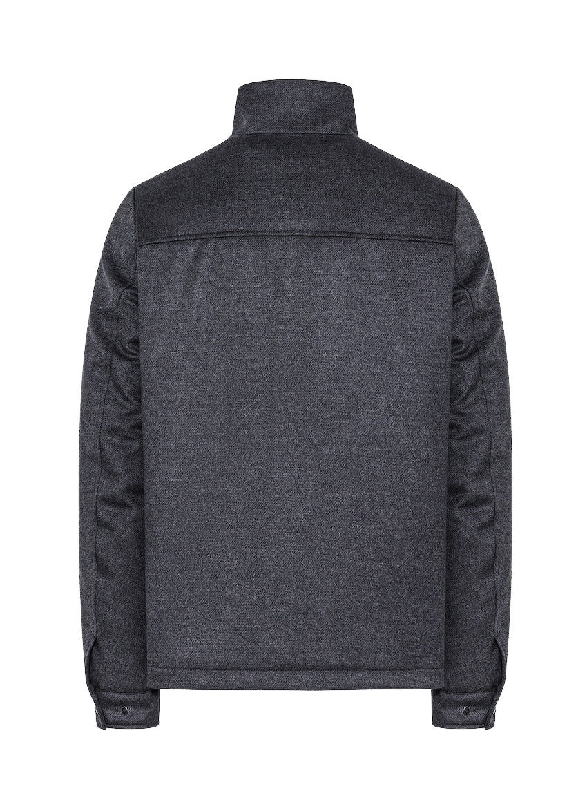 Duno Uomo manteau de sport hommes gris foncé – Image 9